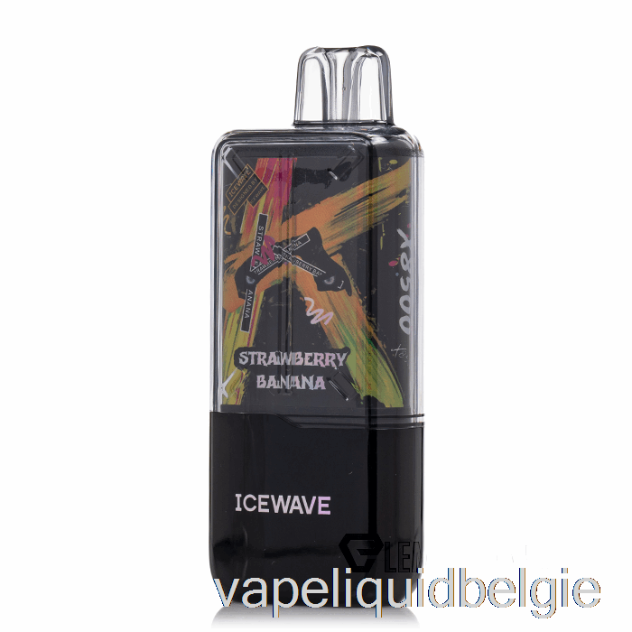 Vape België Icewave X8500 Wegwerp Aardbei Banaan